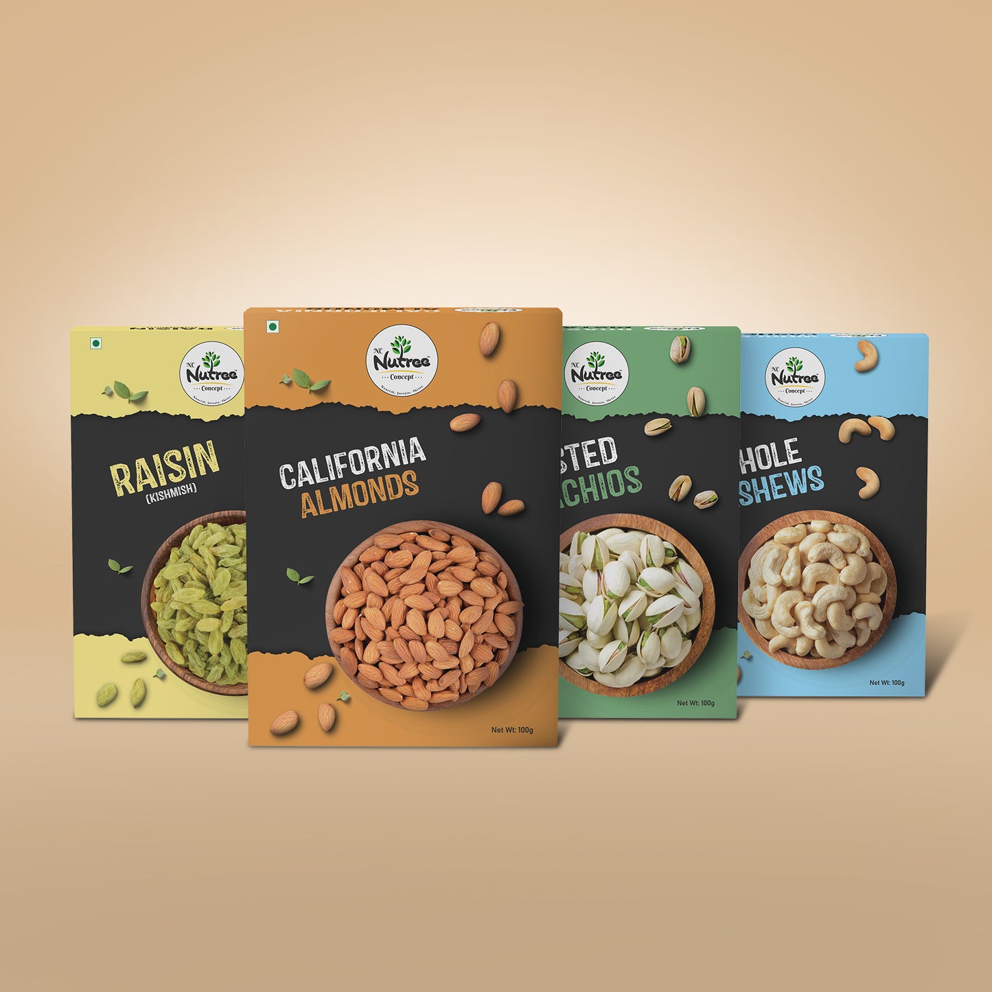 Gourmet Nut Medley Gift Box 400g - A Luxurious Symphony of Flavors and Elegance