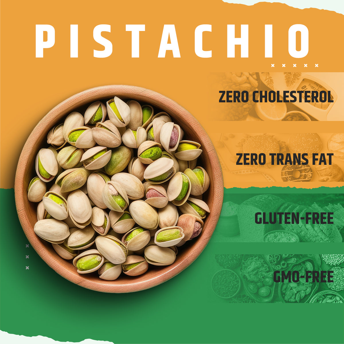 Roasted & Salted California REGULAR Pista - Savory Delights