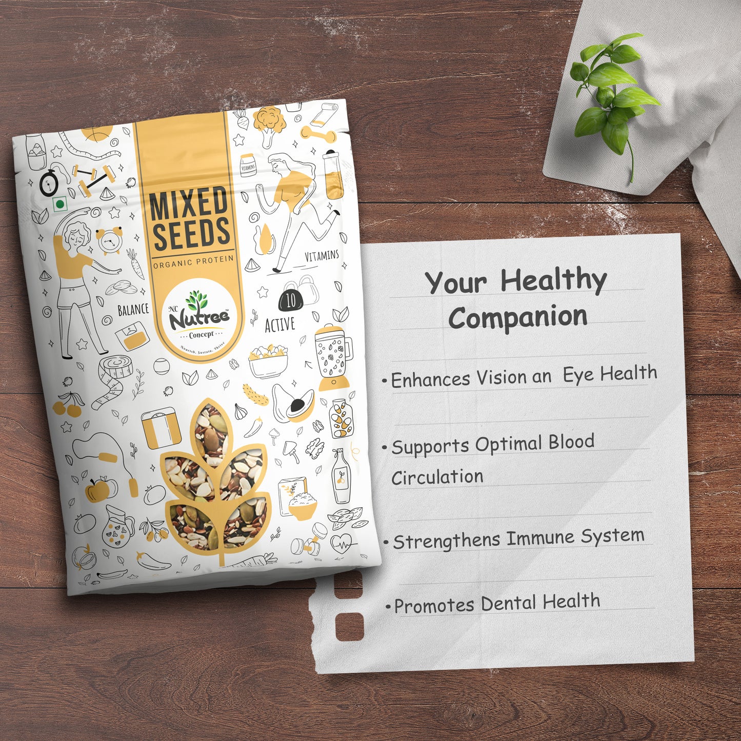 Mixed Seeds - Fuel Your Day with Nature's Goodness