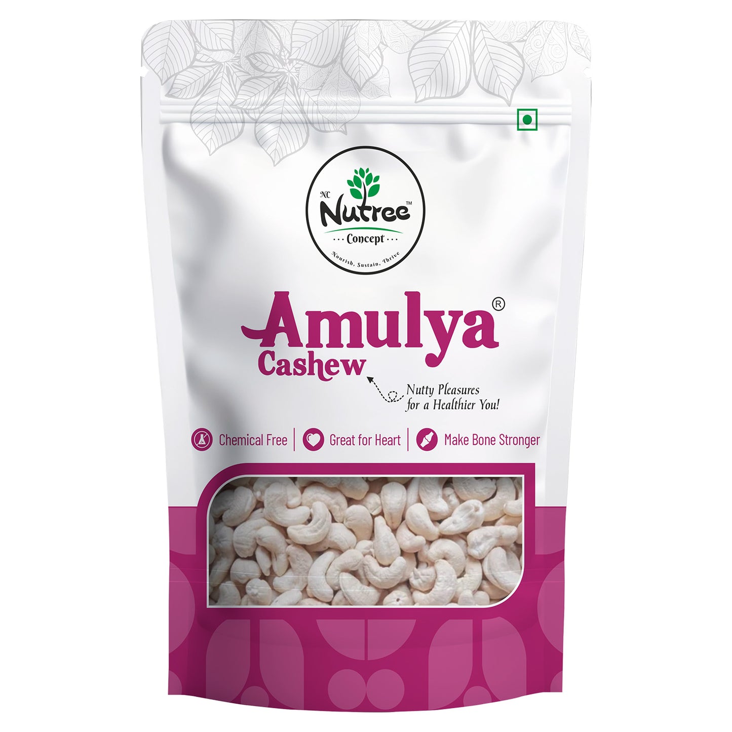 Amulya Premium Cashews W320 - Indulge in Exquisite Nutty Perfection!