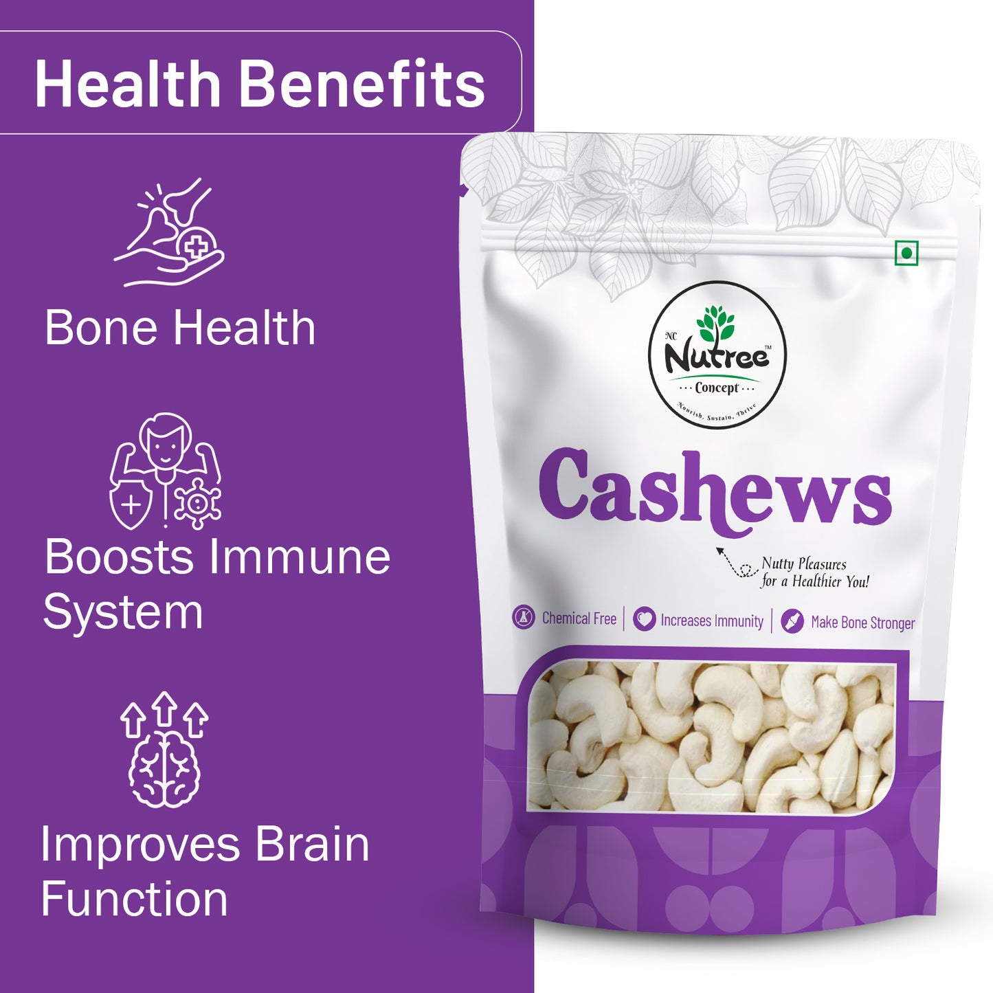 Nutree Cashews W320 - Creamy Goodness