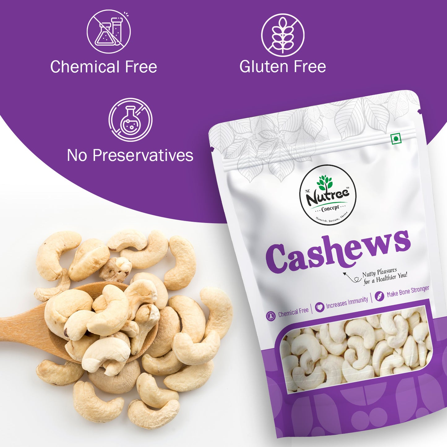 Nutree Cashews W320 - Creamy Goodness