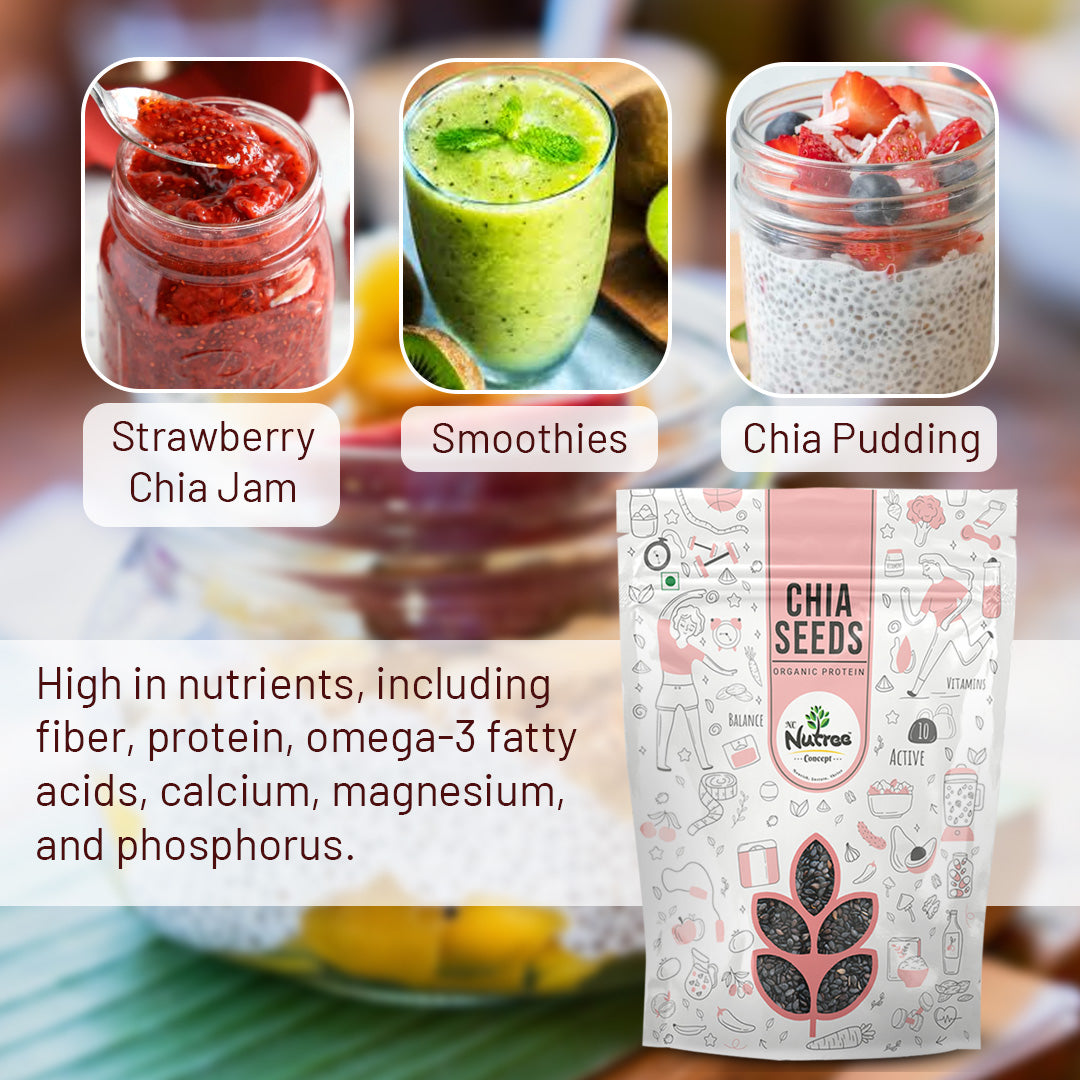 Chia Seeds - Nature's Tiny Nutrient Powerhouses
