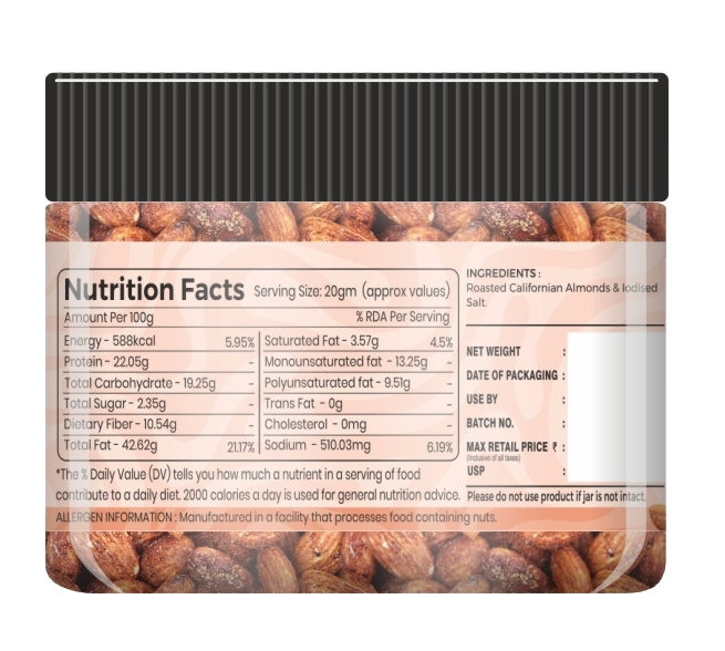 Nutree Crispy Roasted & Salted Almonds