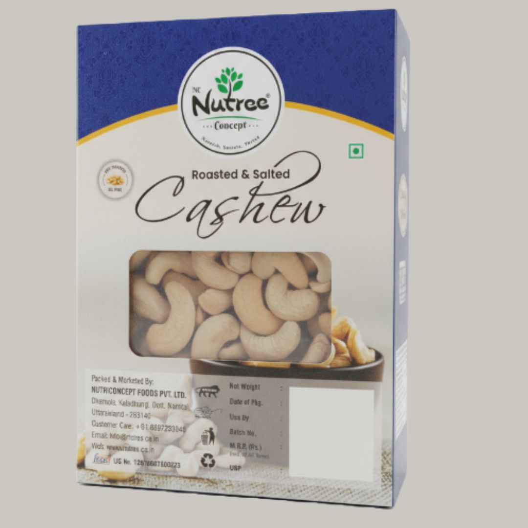 Roasted & Salted Cashews - Crunchy Delight