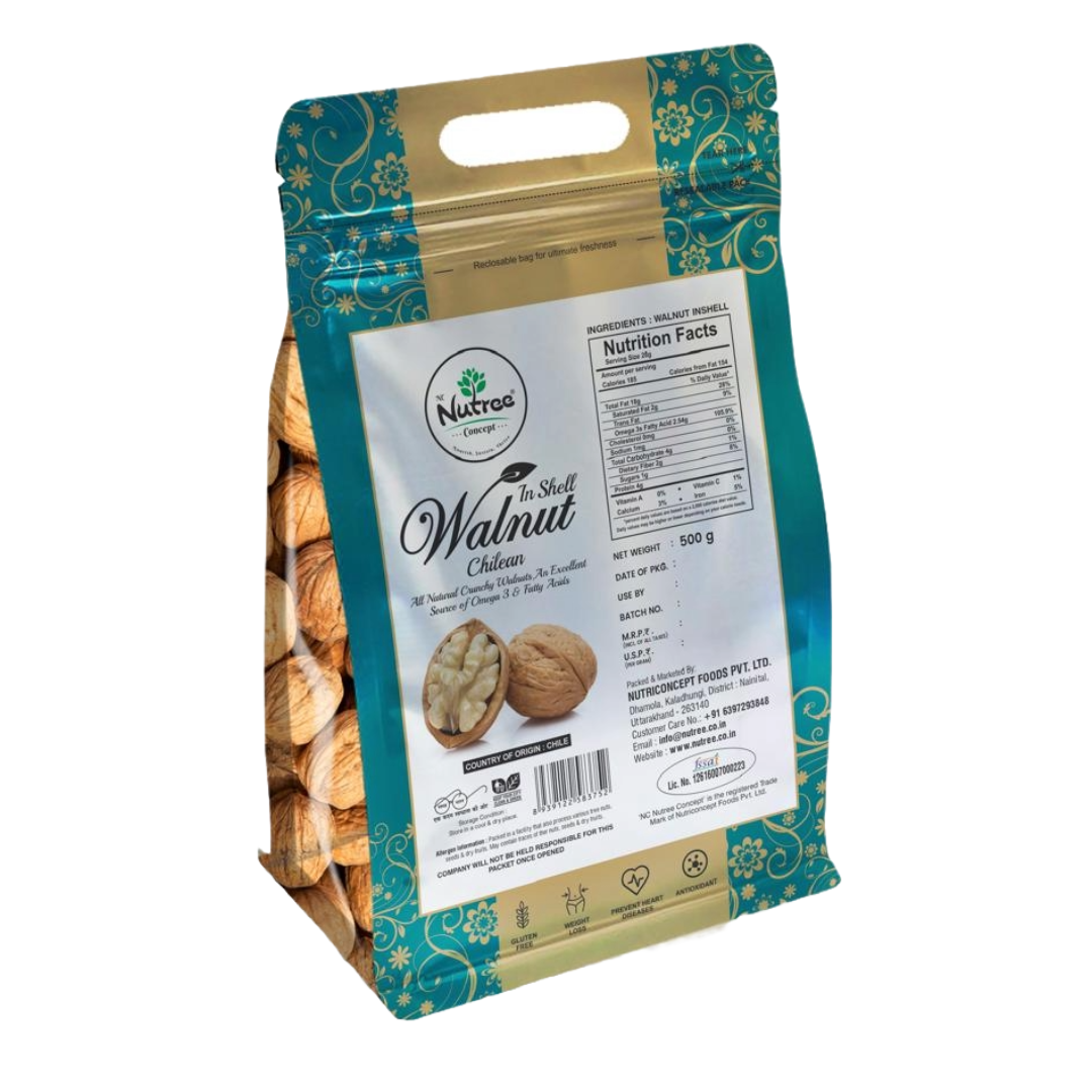 Walnut Inshell Chile - Nutree's Premium Walnut