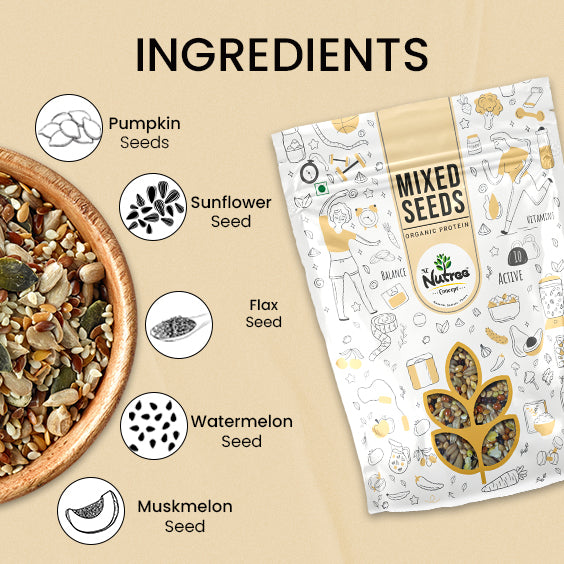 Mixed Seeds - Fuel Your Day with Nature's Goodness