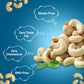 Roasted & Salted Cashews - Crunchy Delight