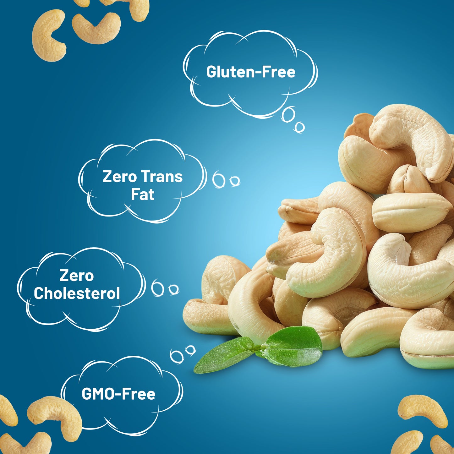 Roasted & Salted Cashews - Crunchy Delight