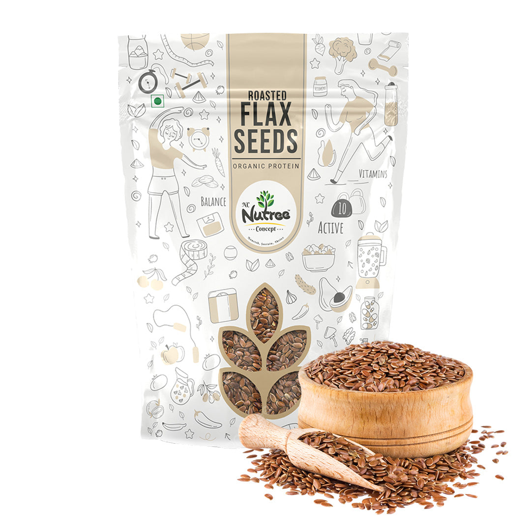 Roasted Flax Seeds - Nutrient Powerhouse for Wellness