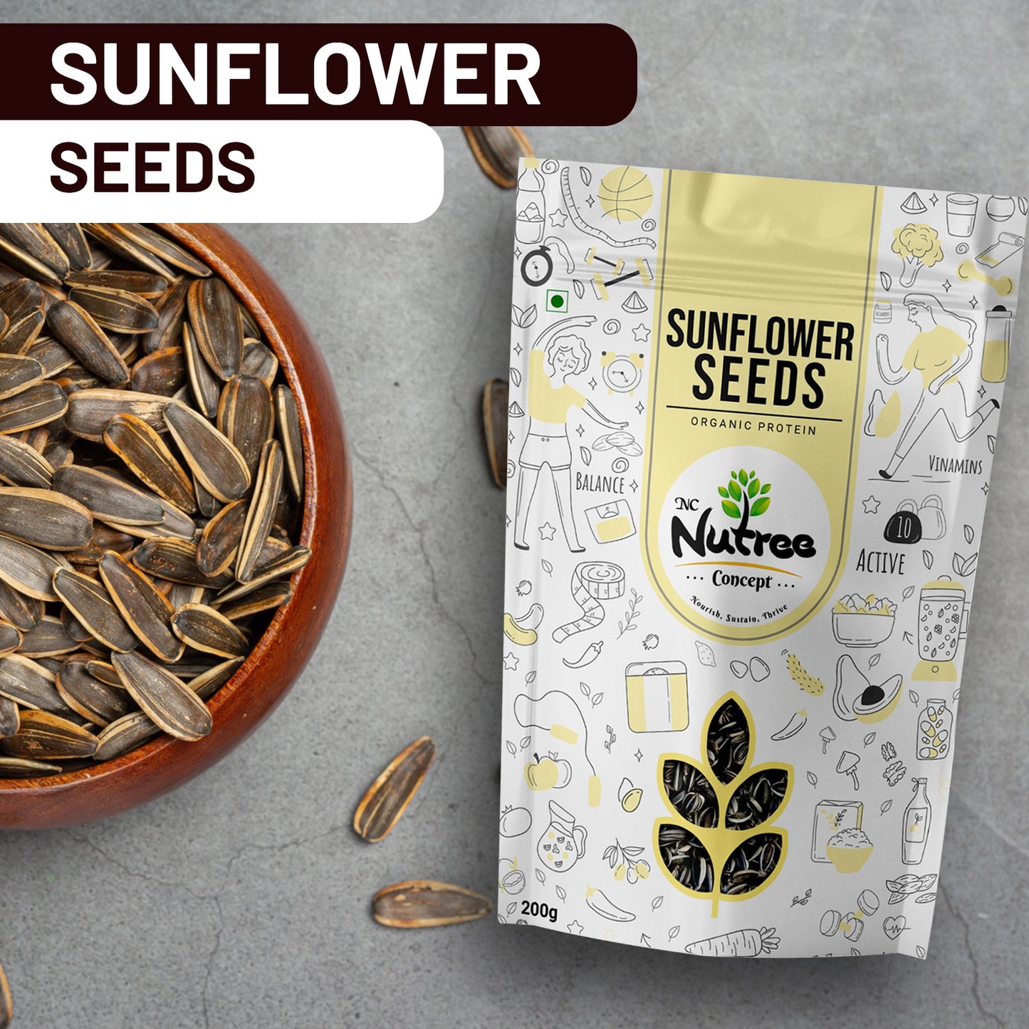 Sunflower Seeds - Nutrient-Packed Snacking