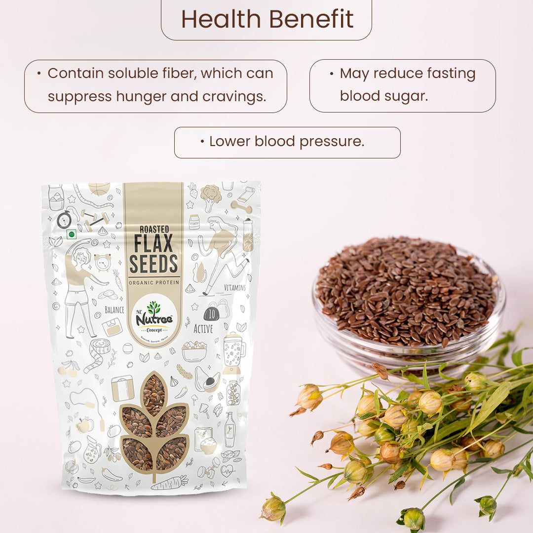 Roasted Flax Seeds - Nutrient Powerhouse for Wellness