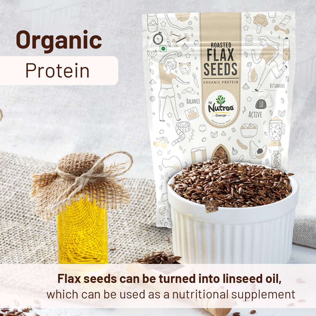 Roasted Flax Seeds - Nutrient Powerhouse for Wellness