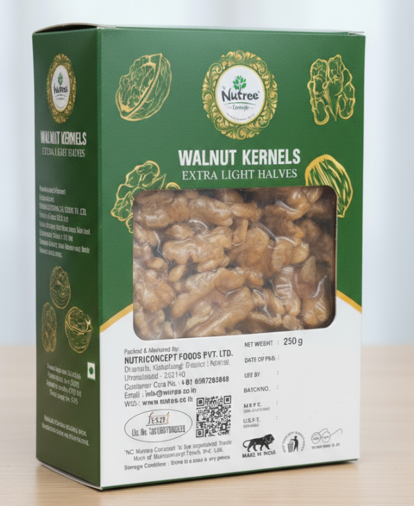 Walnuts Kernels SNOW WHITE - Nature's Nutrient-rich Delight