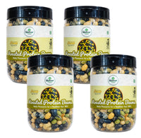 Nutree Power Protein Roasted Beans – 200g | High Protein Healthy Snack