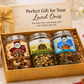 Nutree Festive Healthy Snack Combo | 3 Premium Nut & Protein Jars