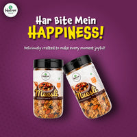 Nutree Deluxe Fruits & Nuts Muesli 700g | Twin Pack (2x350g) | Rich in Fiber & Protein