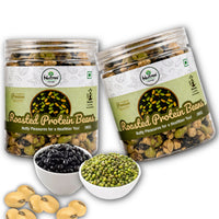 Nutree Power Protein Roasted Beans – 200g | High Protein Healthy Snack