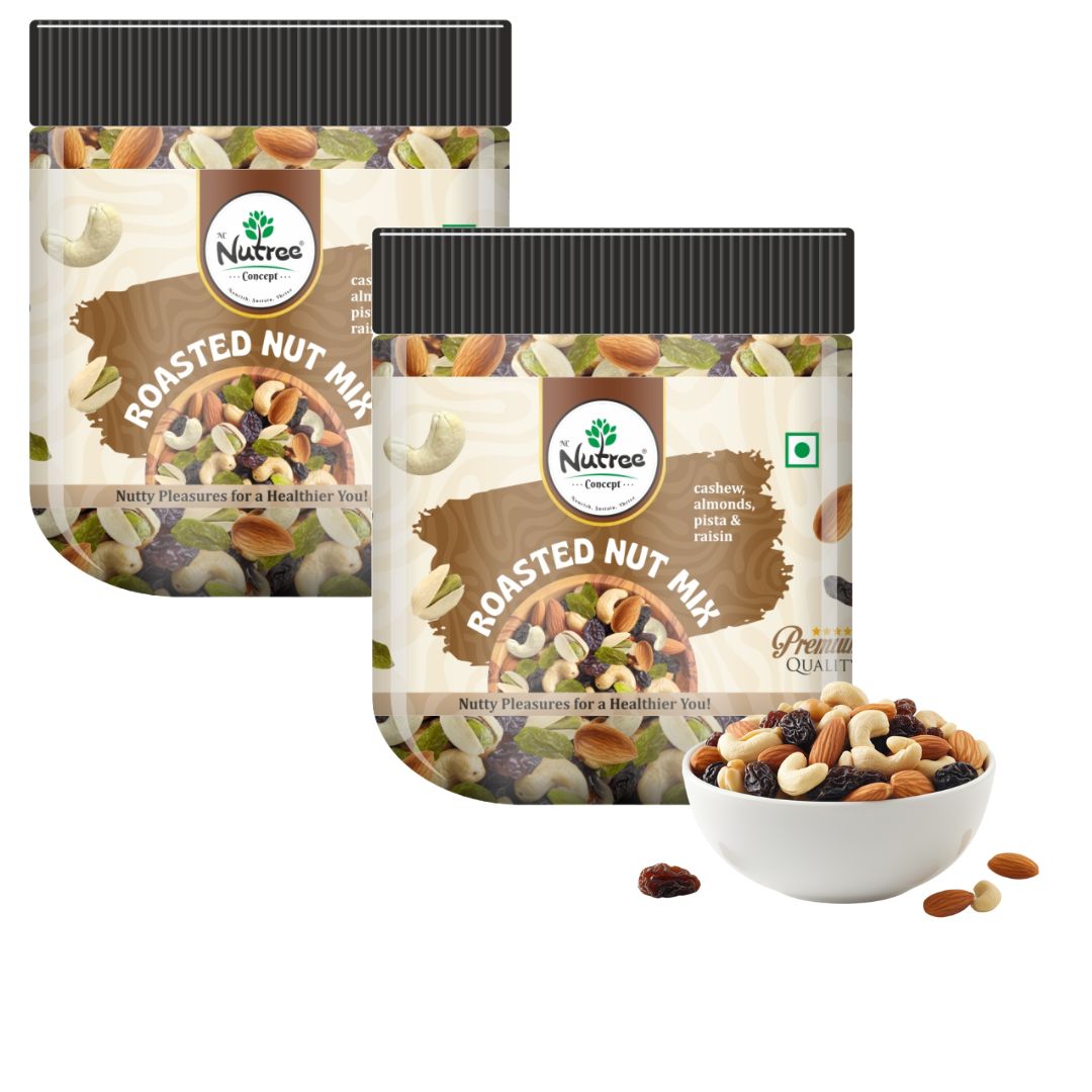 Nutree Roasted Nut Mix/Fresh, Crunchy, Nutritious 500G