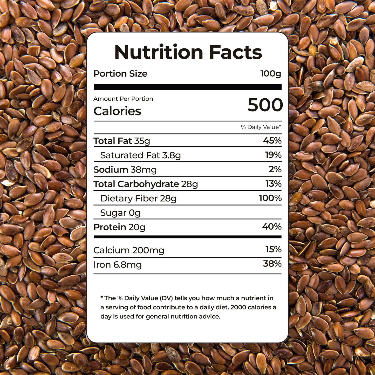 Roasted Flax Seeds - Nutrient Powerhouse for Wellness