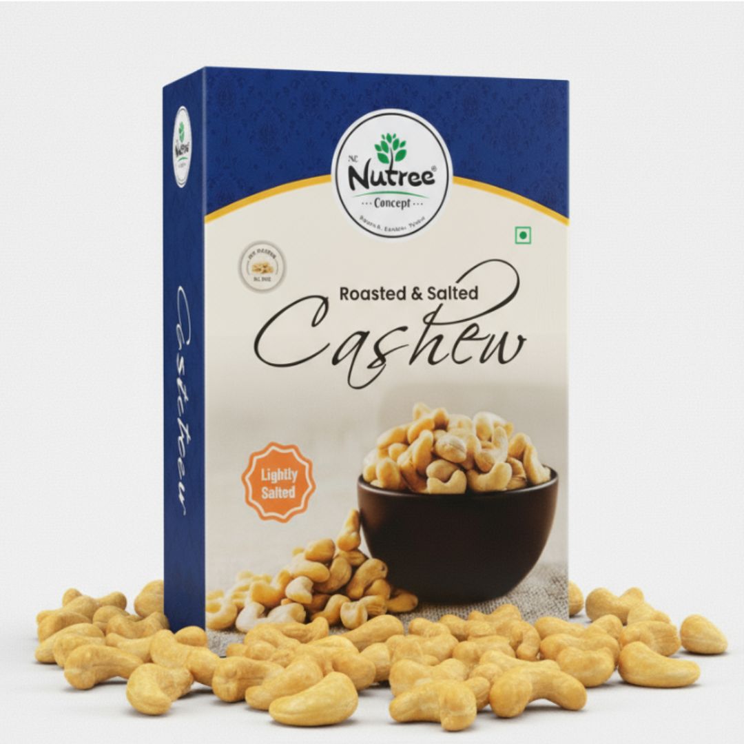 Roasted & Salted Cashews - Crunchy Delight