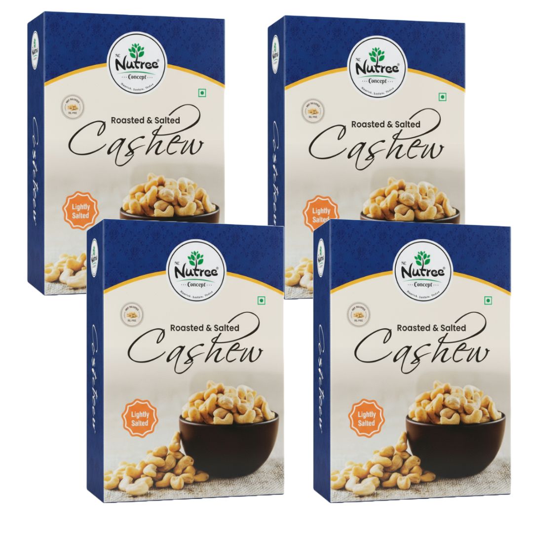 Roasted & Salted Cashews - Crunchy Delight