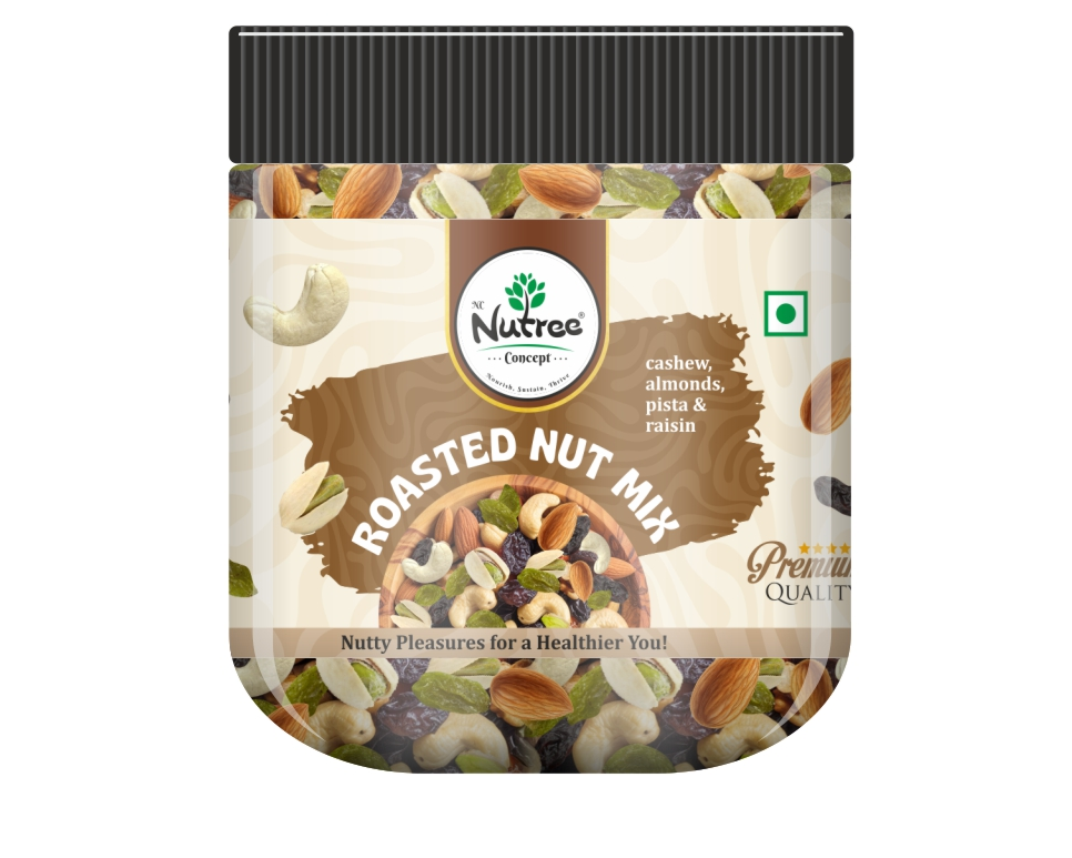 Nutree Roasted Nut Mix/Fresh, Crunchy, Nutritious 500G