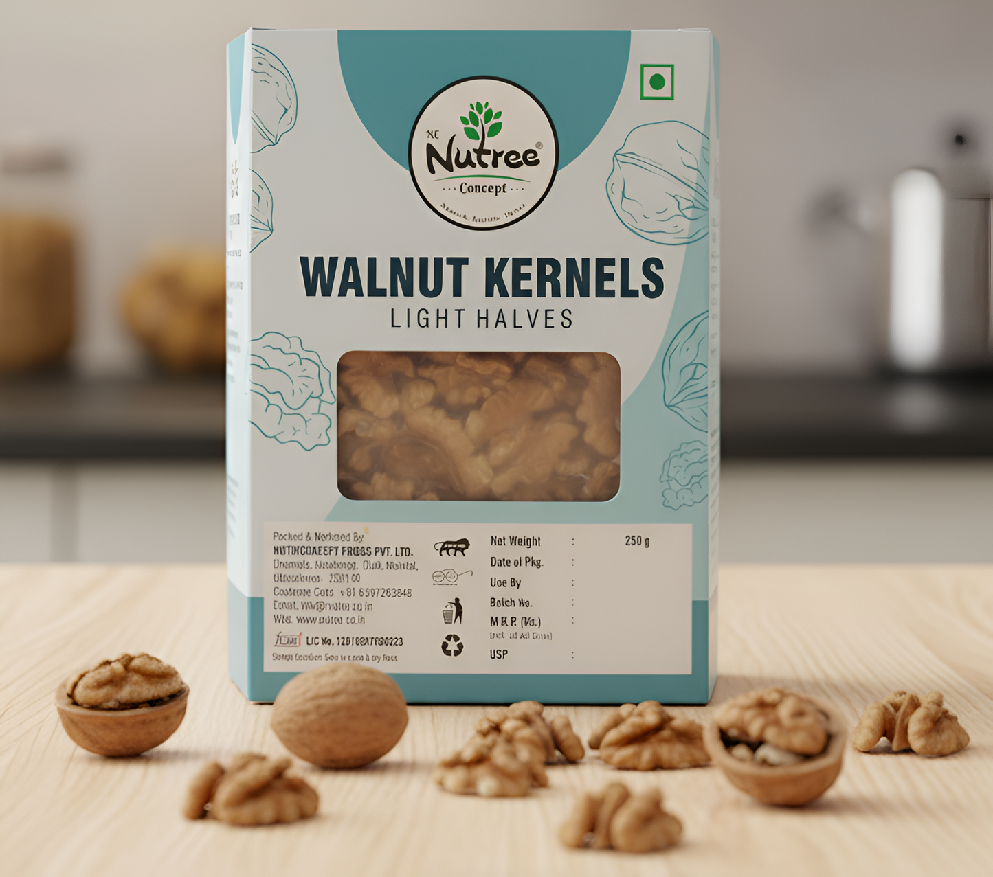Walnuts Kernels LIGHT HALVES - Nature's Nutrient-rich Delight