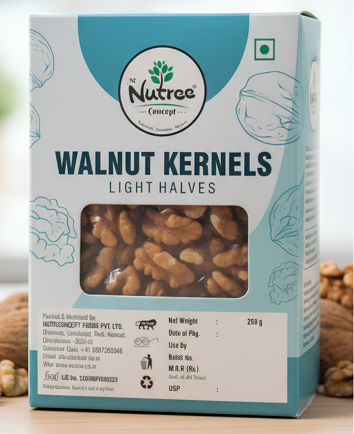 Walnuts Kernels LIGHT HALVES - Nature's Nutrient-rich Delight