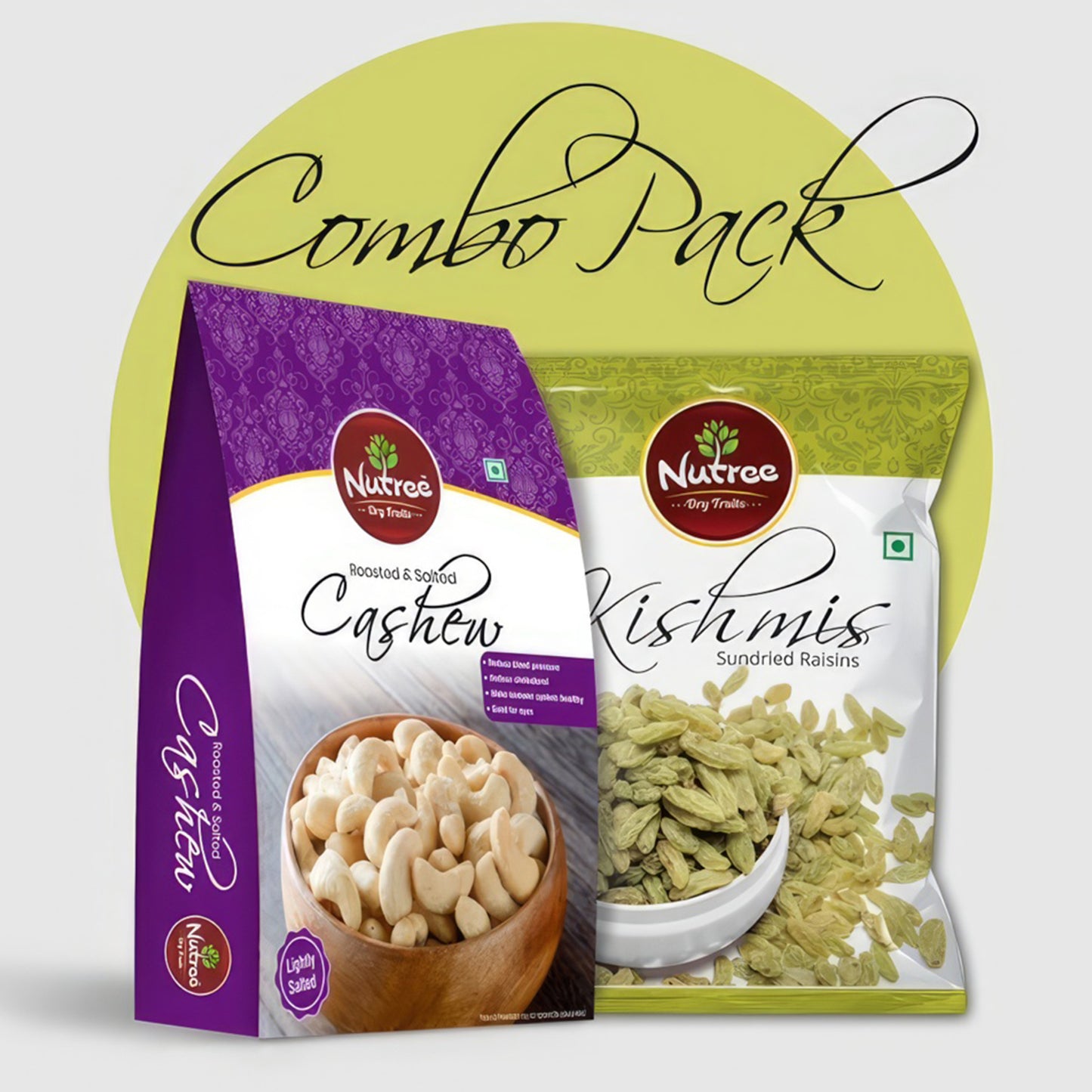 Combo Pack - Roasted Cashews & Kishmis